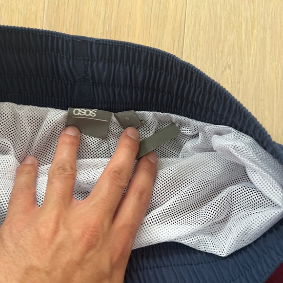 ASOS Color Block Men’s Swim Trunks - Picture 2 of 2